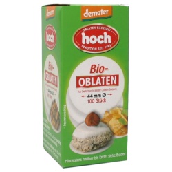 Weizenoblaten 44 mm Weizenoblaten 44 mm von hoch