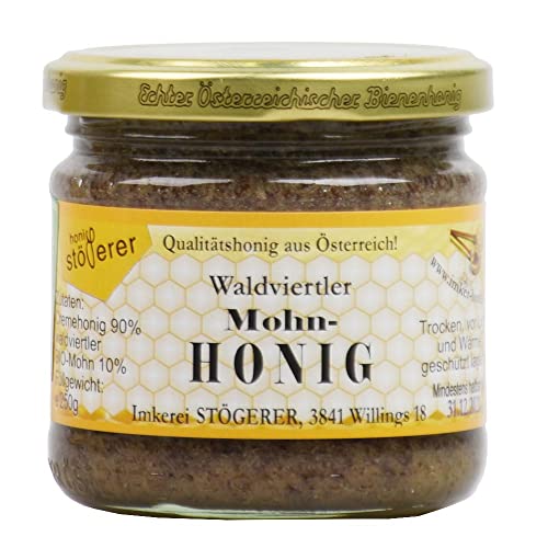 Bio Honig mit Mohn 250g Bio Honig mit Mohn 250g von honig stögerer