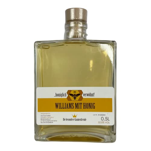 WILLIAMS MIT HONIG 32% VOL 0,50 L WILLIAMS MIT HONIG 32% VOL 0,50 L von honiglich verwöhnt