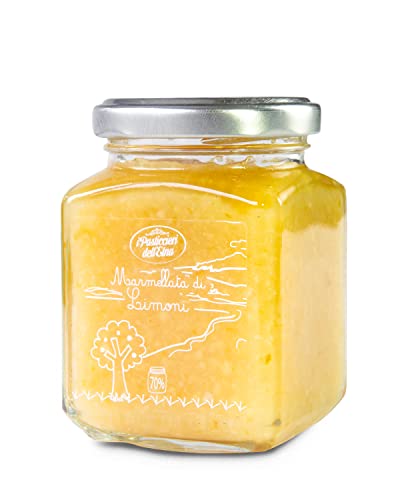 Fruchtige Zitronen Marmelade mit Schale aus Sizilien 250gr von i Pasticceri dell'Etna