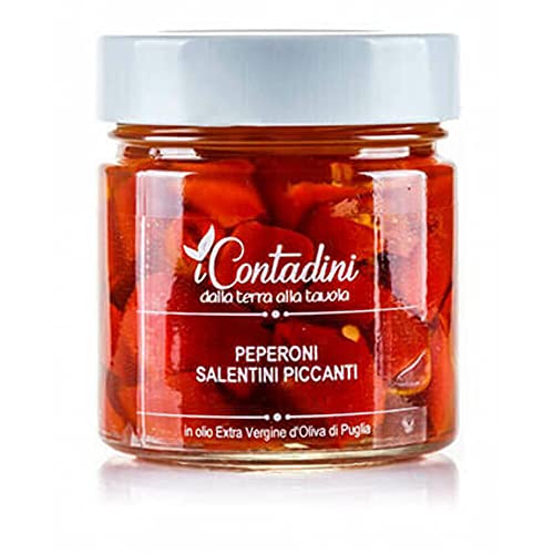 IContadini, Peperoni Salenti Piccant, Chilischoten aus Salento, aus Italien, 230 g von iContadini