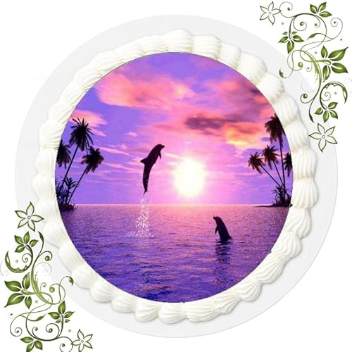 FONDANT Tortenbild, Zuckerbild mit Motiv, Essbares Foto für Torten, Tortenbild, Tortenaufleger Ø 20cm FONDANT Delphin Nr. 6096 FONDANT Tortenbild, Zuckerbild mit Motiv, Essbares Foto für Torten, Tortenbild, Tortenaufleger Ø 20cm FONDANT Delphin Nr. 6096 von ich