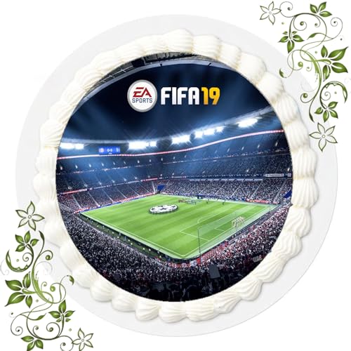 ich FONDANT Tortenbild, Zuckerbild mit Motiv, Essbares Foto für Torten, Tortenbild, Tortenaufleger Ø 20cm FONDANT Fifa 19 Nr. 2 ich FONDANT Tortenbild, Zuckerbild mit Motiv, Essbares Foto für Torten, Tortenbild, Tortenaufleger Ø 20cm FONDANT Fifa 19 Nr. 2 von ich