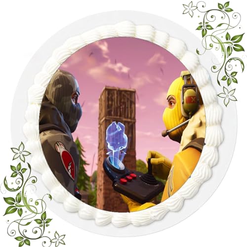 FONDANT Tortenbild, Zuckerbild mit Motiv, Essbares Foto für Torten, Tortenbild, Tortenaufleger Ø 20cm FONDANT Gamer Game Fortnite Nr. 12 FONDANT Tortenbild, Zuckerbild mit Motiv, Essbares Foto für Torten, Tortenbild, Tortenaufleger Ø 20cm FONDANT Gamer Game Fortnite Nr. 12 von ich