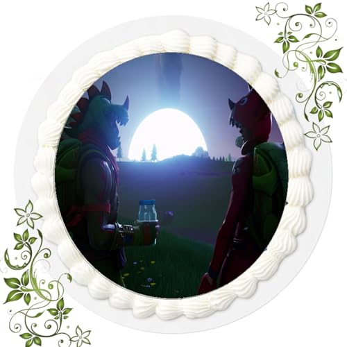 FONDANT Tortenbild, Zuckerbild mit Motiv, Essbares Foto für Torten, Tortenbild, Tortenaufleger Ø 20cm FONDANT Gamer Game Fortnite Nr. 22 FONDANT Tortenbild, Zuckerbild mit Motiv, Essbares Foto für Torten, Tortenbild, Tortenaufleger Ø 20cm FONDANT Gamer Game Fortnite Nr. 22 von ich