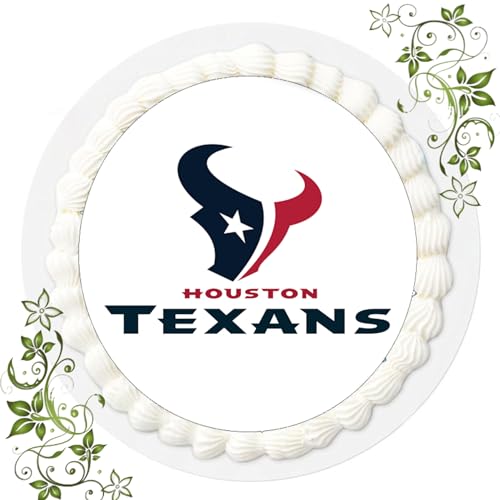FONDANT Tortenbild, Zuckerbild mit Motiv, Essbares Foto für Torten, Tortenbild, Tortenaufleger Ø 20cm FONDANT NFL - Houston Texans FONDANT Tortenbild, Zuckerbild mit Motiv, Essbares Foto für Torten, Tortenbild, Tortenaufleger Ø 20cm FONDANT NFL - Houston Texans von ich