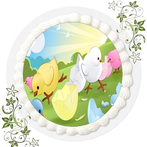FONDANT Tortenbild, Zuckerbild mit Motiv, Essbares Foto für Torten, Tortenbild, Tortenaufleger Ø 20cm FONDANT Ostern Nr. 9 FONDANT Tortenbild, Zuckerbild mit Motiv, Essbares Foto für Torten, Tortenbild, Tortenaufleger Ø 20cm FONDANT Ostern Nr. 9 von ich