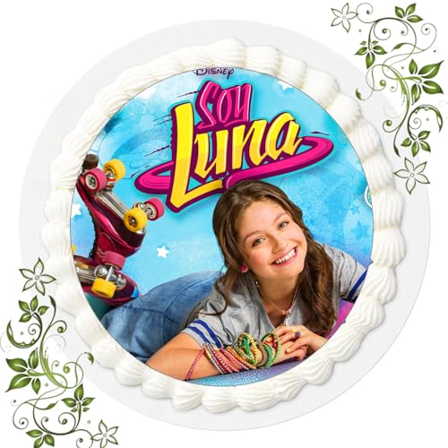 FONDANT Tortenbild, Zuckerbild mit Motiv, Essbares Foto für Torten, Tortenbild, Tortenaufleger Ø 20cm FONDANT Soy Luna Nr. 7 FONDANT Tortenbild, Zuckerbild mit Motiv, Essbares Foto für Torten, Tortenbild, Tortenaufleger Ø 20cm FONDANT Soy Luna Nr. 7 von ich