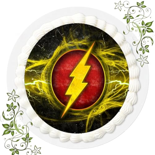 FONDANT Tortenbild, Zuckerbild mit Motiv, Essbares Foto für Torten, Tortenbild, Tortenaufleger Ø 20cm FONDANT The Flash Nr. 57 FONDANT Tortenbild, Zuckerbild mit Motiv, Essbares Foto für Torten, Tortenbild, Tortenaufleger Ø 20cm FONDANT The Flash Nr. 57 von ich