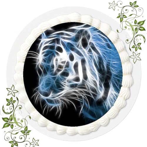 ich FONDANT Tortenbild, Zuckerbild mit Motiv, Essbares Foto für Torten, Tortenbild, Tortenaufleger Ø 20cm FONDANT Tiger Nr. 6111 ich FONDANT Tortenbild, Zuckerbild mit Motiv, Essbares Foto für Torten, Tortenbild, Tortenaufleger Ø 20cm FONDANT Tiger Nr. 6111 von ich