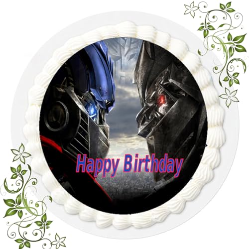 FONDANT Tortenbild, Zuckerbild mit Motiv, Essbares Foto für Torten, Tortenbild, Tortenaufleger Ø 20cm FONDANT Transformers Nr. 3-1 FONDANT Tortenbild, Zuckerbild mit Motiv, Essbares Foto für Torten, Tortenbild, Tortenaufleger Ø 20cm FONDANT Transformers Nr. 3-1 von ich