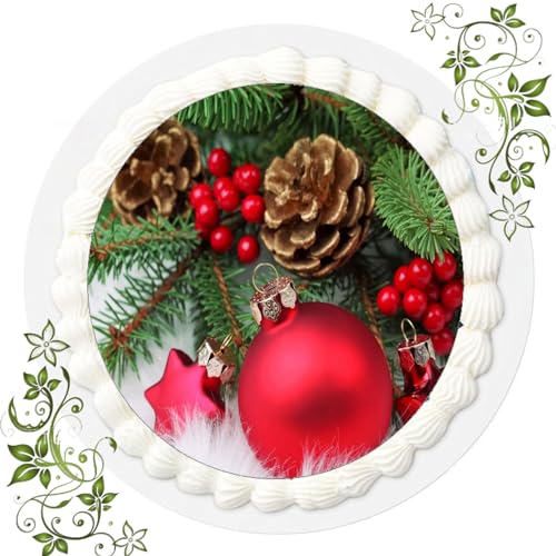 FONDANT Tortenbild, Zuckerbild mit Motiv, Essbares Foto für Torten, Tortenbild, Tortenaufleger Ø 20cm FONDANT Weihnachten Nr. 19 FONDANT Tortenbild, Zuckerbild mit Motiv, Essbares Foto für Torten, Tortenbild, Tortenaufleger Ø 20cm FONDANT Weihnachten Nr. 19 von ich