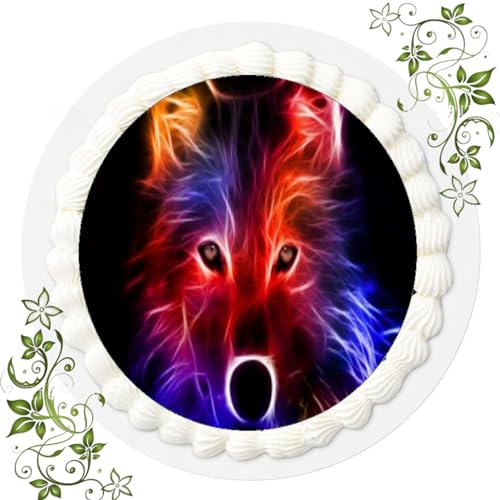 ich FONDANT Tortenbild, Zuckerbild mit Motiv, Essbares Foto für Torten, Tortenbild, Tortenaufleger Ø 20cm FONDANT Wolf Nr. 1 ich FONDANT Tortenbild, Zuckerbild mit Motiv, Essbares Foto für Torten, Tortenbild, Tortenaufleger Ø 20cm FONDANT Wolf Nr. 1 von ich