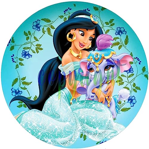 Fondant Tortenaufleger Tortenbild Geburtstag Aladdin/Prinzessin Jasmin K 10 von ich
