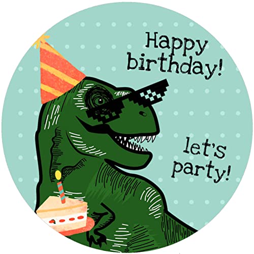 Fondant Tortenaufleger Tortenbild Geburtstag Dinosaurier K34 von ich