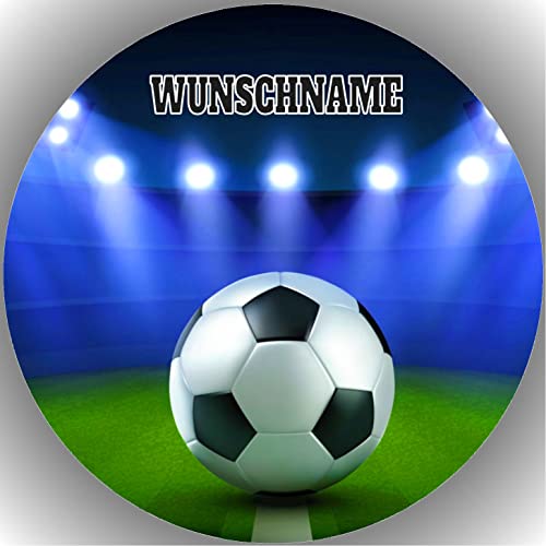 Fondant Tortenaufleger Tortenbild Geburtstag FUßBALL PERSONALISIERT WUNSCHNAME Fondant Tortenaufleger Tortenbild Geburtstag FUßBALL PERSONALISIERT WUNSCHNAME von toauo