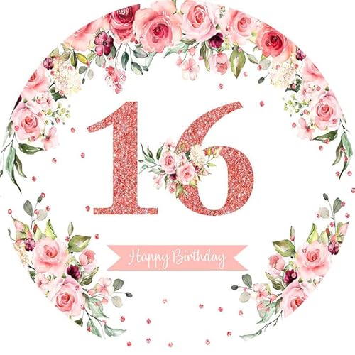 Fondant Tortenaufleger Tortenbild Geburtstag Happy Birthday/ 16er Geburtstag/Sweet 16 K 34 Fondant Tortenaufleger Tortenbild Geburtstag Happy Birthday/ 16er Geburtstag/Sweet 16 K 34 von ich