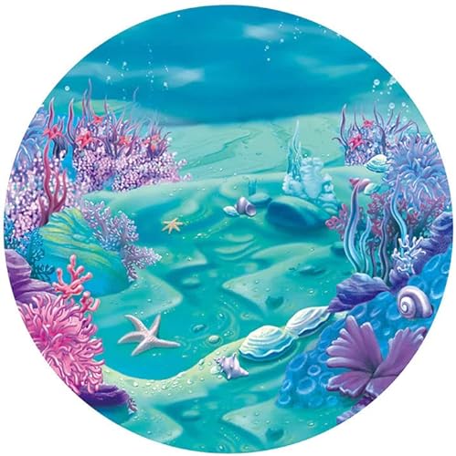 ich Tortenaufleger Tortenbild Geburtstag Meerjungfrau/Unterwasserwelt K7 von ich