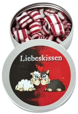 Liebeskissen aus der Dose,Pfefferminzkissen, Geschenk Freundschaft, Spaßgeschenk von Feinkost Student von ich