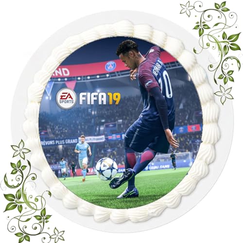 Premium Esspapier Oblate Tortenbild, Essbares Foto für Torten, Tortenaufleger Ø 20cm Fifa 19 Nr. 3 Premium Esspapier Oblate Tortenbild, Essbares Foto für Torten, Tortenaufleger Ø 20cm Fifa 19 Nr. 3 von ich