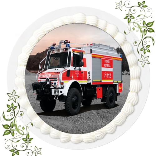 ich FONDANT Tortenbild, Zuckerbild mit Motiv, Essbares Foto für Torten, Tortenbild, Tortenaufleger Ø 20cm FONDANT Feuerwehr Nr. 10 ich FONDANT Tortenbild, Zuckerbild mit Motiv, Essbares Foto für Torten, Tortenbild, Tortenaufleger Ø 20cm FONDANT Feuerwehr Nr. 10 von ich