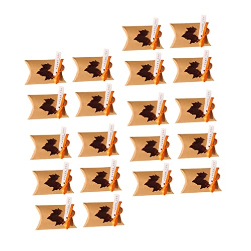 ifundom 20er Boxen Thanksgiving-süßigkeiten-box Thanksgiving-süßigkeiten-fall Thanksgiving-süßigkeiten-tasche Kissenschachtel Kraftpapier Kraftkartonmaterial ifundom 20er Boxen Thanksgiving-süßigkeiten-box Thanksgiving-süßigkeiten-fall Thanksgiving-süßigkeiten-tasche Kissenschachtel Kraftpapier Kraftkartonmaterial von ifundom