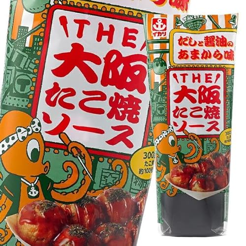 Takoyaki-Sauce aus Kyoto Osaka Japan Professionelle Sauce aus Japan Kansai (Osaka Kyoto) (300g, 1) von ikari