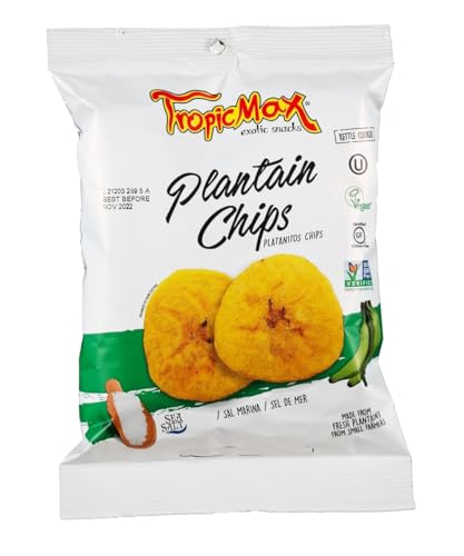 Kochbananen Plantain Chips Set Bananenchips gesalzen 20er Pack (20 x 57 g) von ikracase
