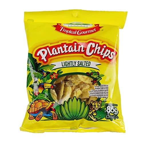 Kochbananen Plantain Chips Set Bananenchips gesalzen 20er Pack (20 x 85 g) von ikracase