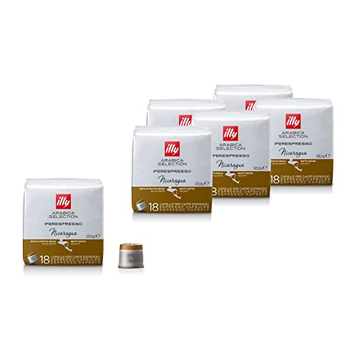 108 Kapseln Iperespresso illy Monoarabica Nicaragua Monorigine 6 Box 18 Kapseln von Illy