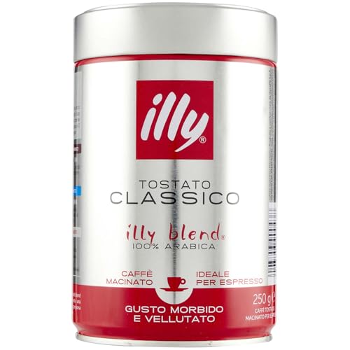 Illy Caffe' Moka Macinato Tostato Forte 250 G von illy