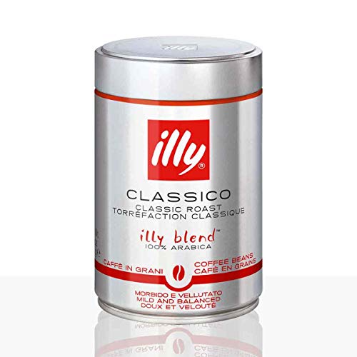 illy Espresso normale Röstung, 250g ganze Bohne, 12er Pack von Illy