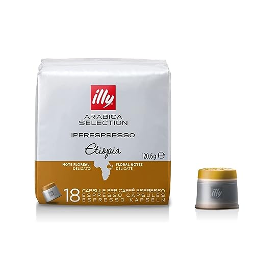 illy Iperespresso Kaffeekapseln Arabica Selection Etiopia, Verpackung mit 18 Kapseln illy Iperespresso Kaffeekapseln Arabica Selection Etiopia, Verpackung mit 18 Kapseln von illy