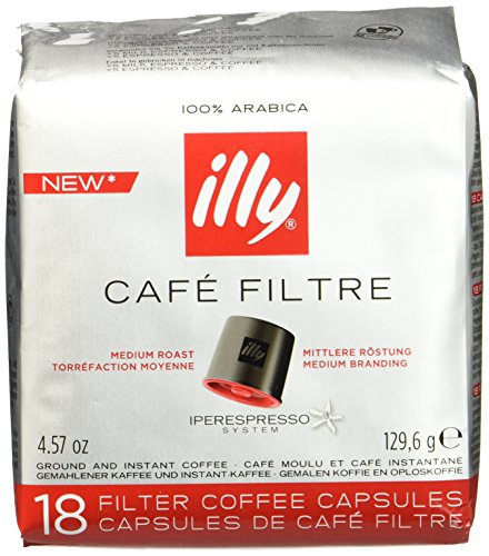 illy Iperespresso Kapseln Home Filterkaffee mittlere Röstung 18 Stück illy Iperespresso Kapseln Home Filterkaffee mittlere Röstung 18 Stück von illy