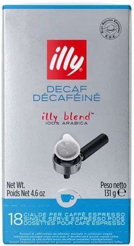 illy SINGLE ESE Espresso Pads, entkoffeiniert von illy