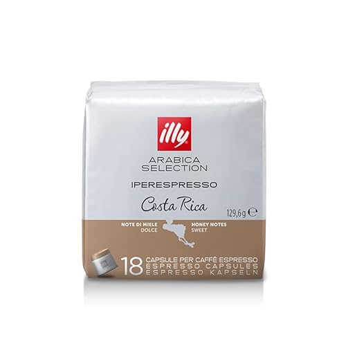 illy iperespresso Kaffeekapseln, Arabica Selection Costa Rica, 18er Kapseln Packung illy iperespresso Kaffeekapseln, Arabica Selection Costa Rica, 18er Kapseln Packung von illy