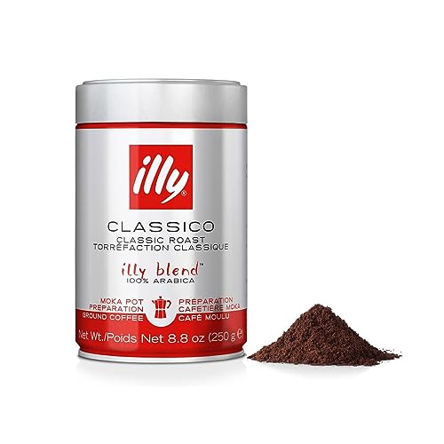 illycaffè Illy Classico Moka-Kaffee, 1 Dose à 250 g von illycaffè