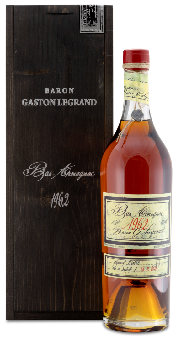 1962 Bas Armagnac "Baron Gaston Legrand" 1962 Bas Armagnac "Baron Gaston Legrand" von Cognac Lheraud
