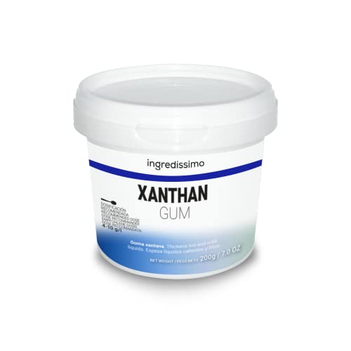 INGREDISSIMO - Xanthan Gum 200 g, Verdickungsmittel Feines Pulver, Natürlicher Stabilisator, Vegan und Glutenfrei, Cremefarbe, Stabilisator und Emulgator INGREDISSIMO - Xanthan Gum 200 g, Verdickungsmittel Feines Pulver, Natürlicher Stabilisator, Vegan und Glutenfrei, Cremefarbe, Stabilisator und Emulgator von ingredissimo
