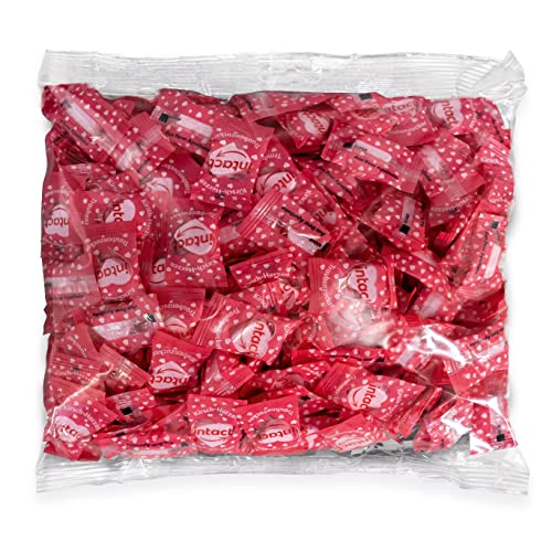 intact (Kirsch-Herzen) Traubenzucker im Beutel • 500g Traubenzucker Bonbons einzeln verpackt von intact