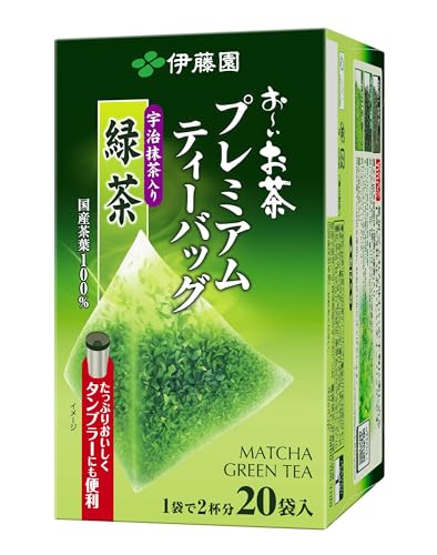 Itoen Premium Tee Bag Green Tea 1.8g - 20 peace - Green Tea - (Pack Type) von itoen