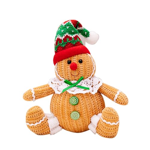 Lebkuchendekorationen für Weihnachten,Lebkuchen-Weihnachtsdekorationen - Lebkuchen-Plüschornamente,Weihnachtsbaumschmuck, Lebkuchenjunge und -mädchen, Bäcker-Weihnachtsanhänger für den Lebkuchendekorationen für Weihnachten,Lebkuchen-Weihnachtsdekorationen - Lebkuchen-Plüschornamente,Weihnachtsbaumschmuck, Lebkuchenjunge und -mädchen, Bäcker-Weihnachtsanhänger für den von itrimaka