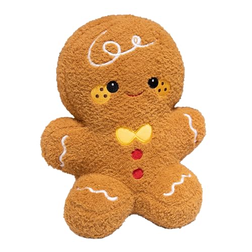 itrimaka Weihnachts-Lebkuchenkissen,Lebkuchenkissen für Weihnachten | 10,23 Zoll gefüllter Lebkuchenmann-Cartoon | Lebkuchen-Weihnachtsdekorationen, niedliche gefüllte Kissenspielzeuge für Geburtstag, itrimaka Weihnachts-Lebkuchenkissen,Lebkuchenkissen für Weihnachten | 10,23 Zoll gefüllter Lebkuchenmann-Cartoon | Lebkuchen-Weihnachtsdekorationen, niedliche gefüllte Kissenspielzeuge für Geburtstag, von itrimaka