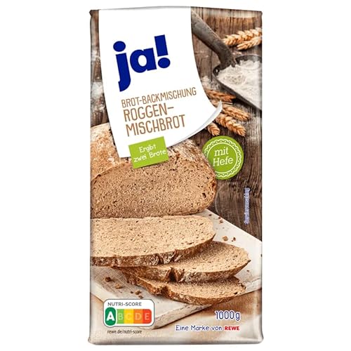 Brot-Backmischung Landbrot-Brot 1kg Roggenmischbrot von ja!