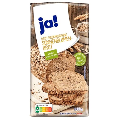 Brot-Backmischung Sonnenblumen-Brot 1kg Brot-Backmischung Sonnenblumen-Brot 1kg von ja!