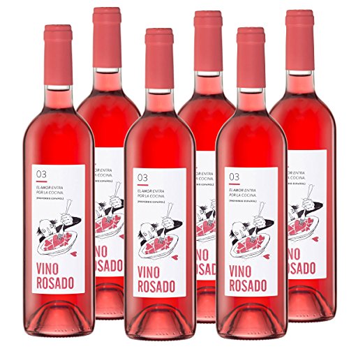 Hausweinpaket Vino Rosado Spar-Set (6 Flaschen) 100% Bobal D.O. Utiel Requena von jamon.de