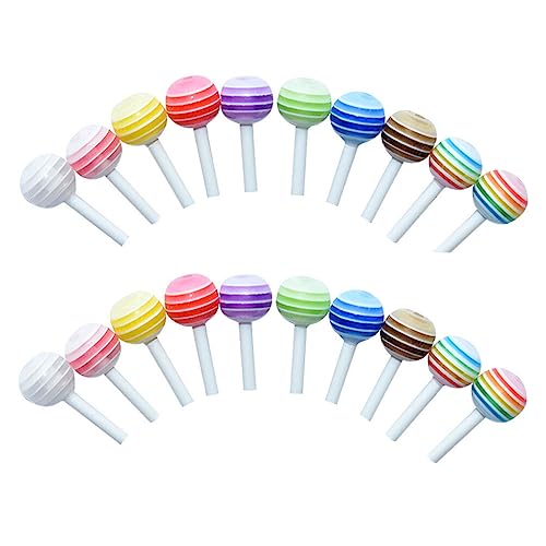 jojofuny 25st Simulation Lutscher Mini-lutscher Zum Basteln Dekorationen Für Feengärten Miniatur-lutscher Regenbogen-wirbel-lutscher Kleine Süße Miniforce-spielzeuge Plastik Brot Nagel Kind jojofuny 25st Simulation Lutscher Mini-lutscher Zum Basteln Dekorationen Für Feengärten Miniatur-lutscher Regenbogen-wirbel-lutscher Kleine Süße Miniforce-spielzeuge Plastik Brot Nagel Kind von jojofuny