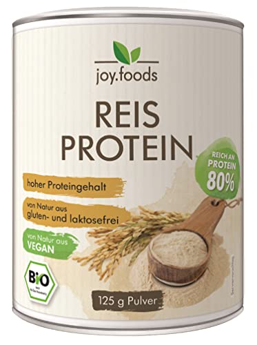 joy.foods Bio Reisprotein, rein pflanzliche Proteinquelle, 125g joy.foods Bio Reisprotein, rein pflanzliche Proteinquelle, 125g von joy.foods