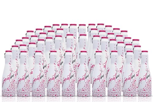 JustBe Berry | Piccolo Wein-Cocktail I Cranberry + Minze Mix (Berry, 48 x 0,2l) von just be