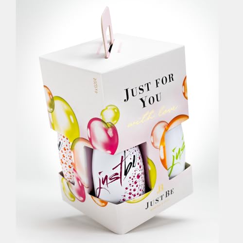 JustBe Geschenkset aus verschiedenen Piccolo Wein + Wein-Cocktails (Mix W) von just be